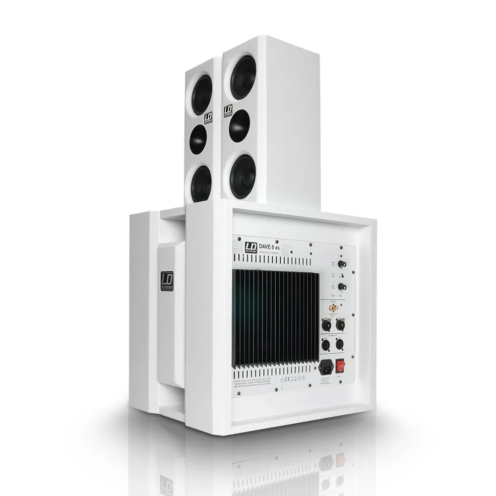 Sistema PA 2.1 de 2x4" 350W LD Systems DAVE8XSW