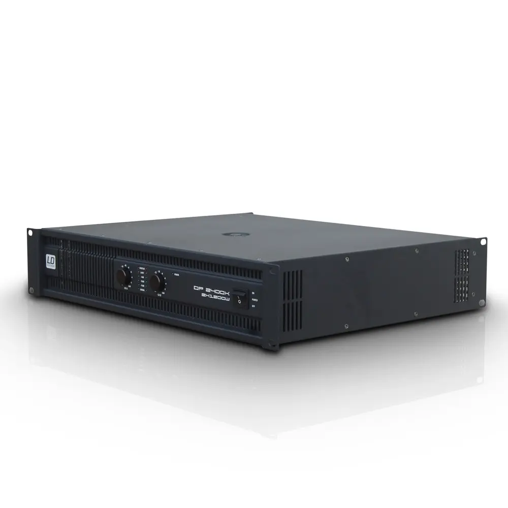 Potencia Amplificador de PA 2 x 1200W 2 Ohms LD Systems DP2400X
