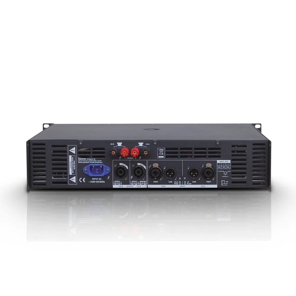 Amplificador de potencia PA 2 x 300 W 2 Ohmios LD Systems DP600