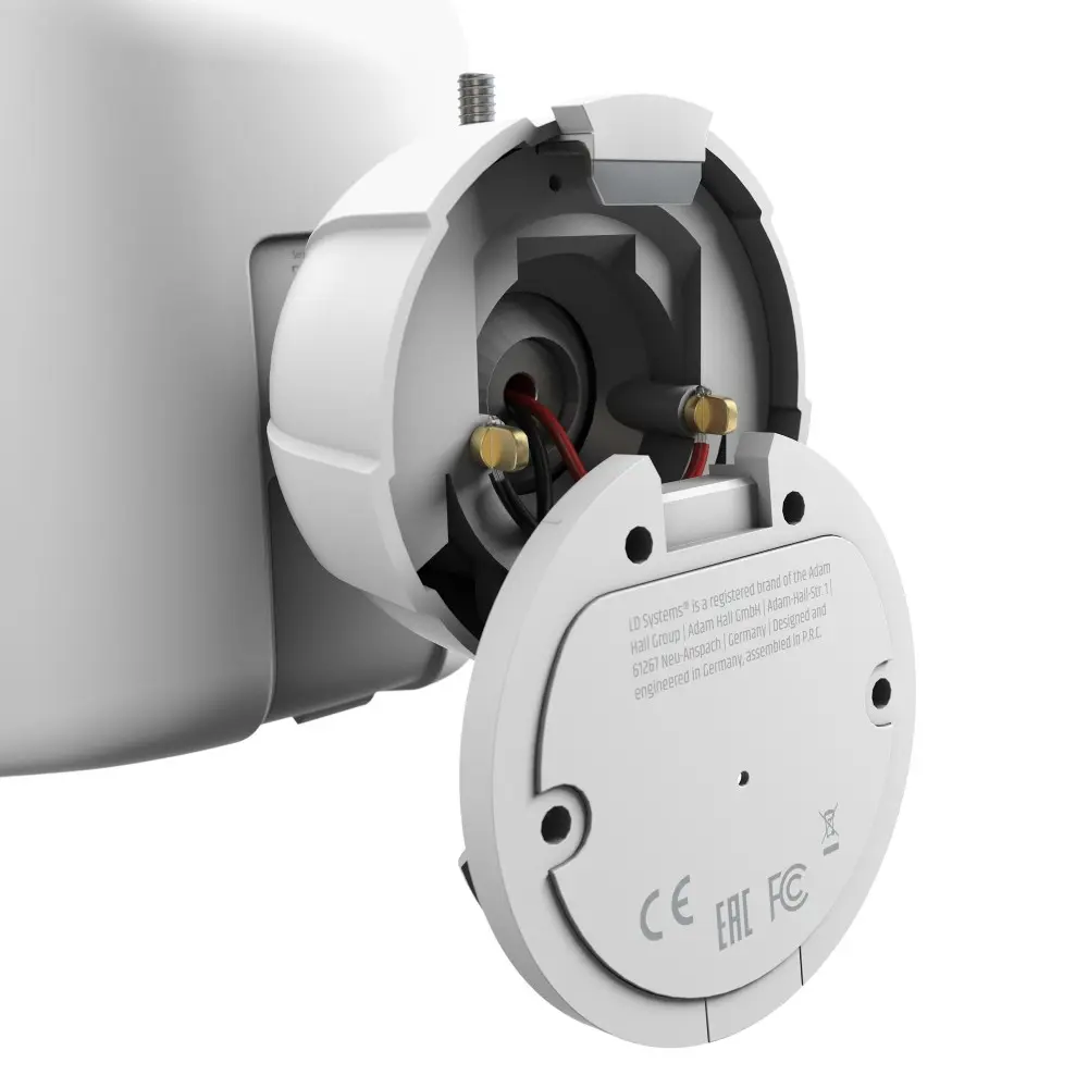 Bafles Interior Exterior 3" 60W 16 Ohms LD Systems DQOR3TW 70-100V