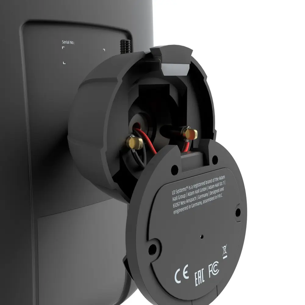 Bafles Interior Exterior 8" 240W 16 Ohms LD Systems DQOR8TB 70-100V