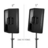 Bafle Pasivo 250W de 12" Negro LD Systems ICOA12