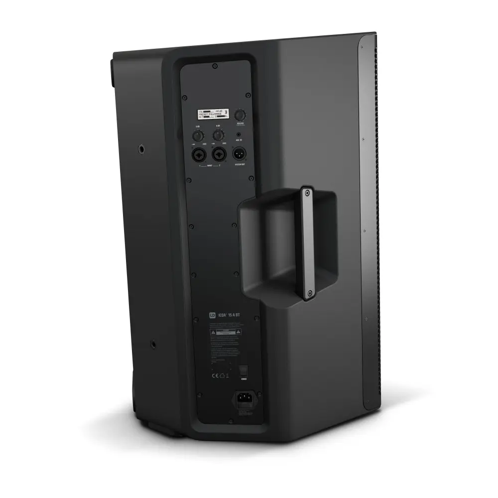 Bafle Activo 300W de 15" Negro Con Bluetooth LD Systems ICOA15BT