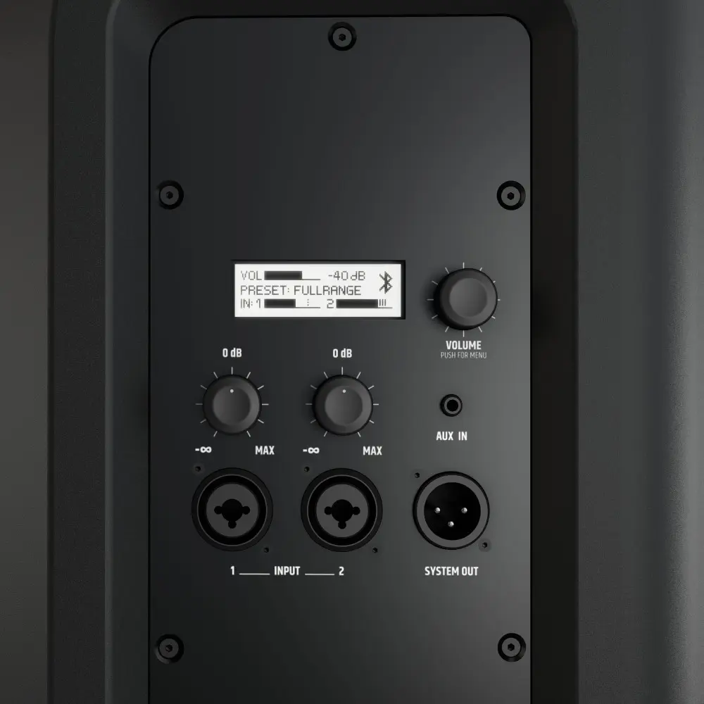 Bafle Activo 300W de 15" Negro Con Bluetooth LD Systems ICOA15BT
