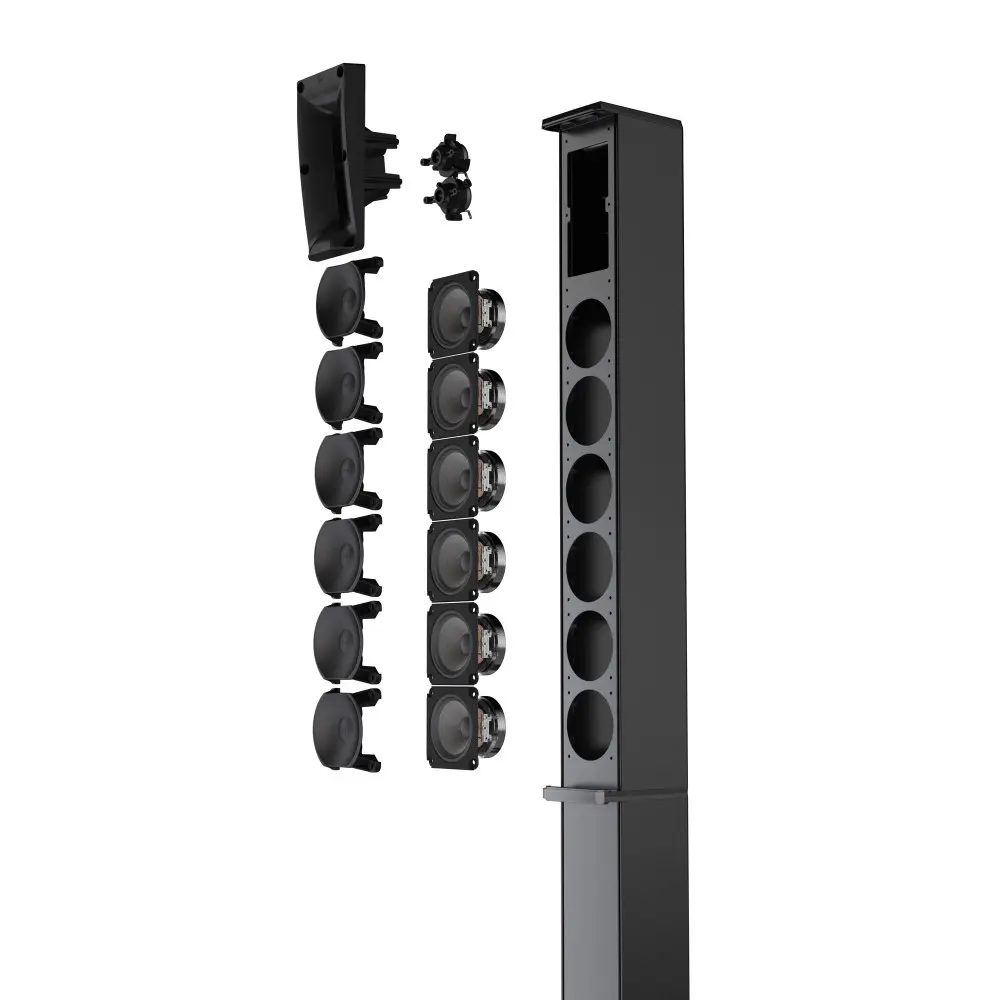 Sistema PA Activo de Instalacion de 6x3" 730W Negro LD Systems MAUI11G3