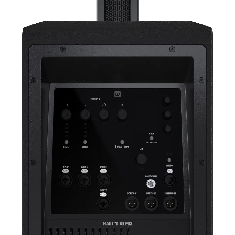 Sistema PA Activo de Instalacion de 6x3" 730W Negro LD Systems MAUI11G3MIX