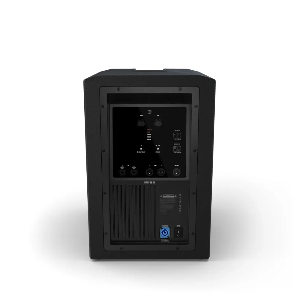 Sistema PA Activo de Instalacion de 12x3" 1030W Negro LD Systems MAUI28G3