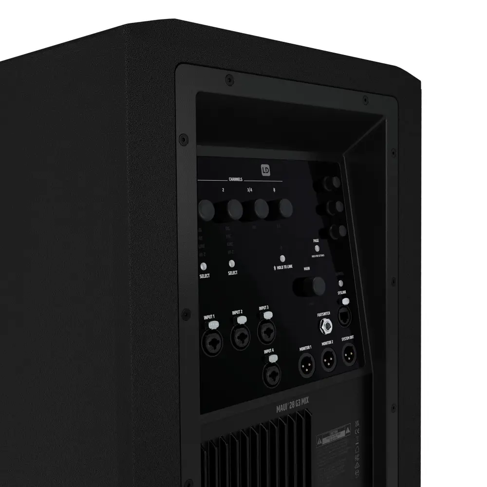 Sistema PA Activo de Instalacion de 12x3" 1030W Negro LD Systems MAUI28G3MIX