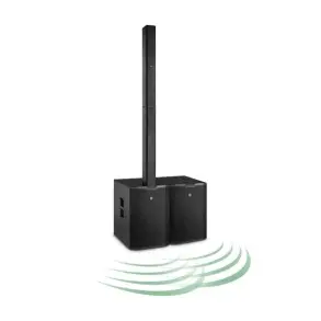 Sistema PA Pasivo de Instalacion de 12x3" 1500W Negro LD Systems MAUI44G2