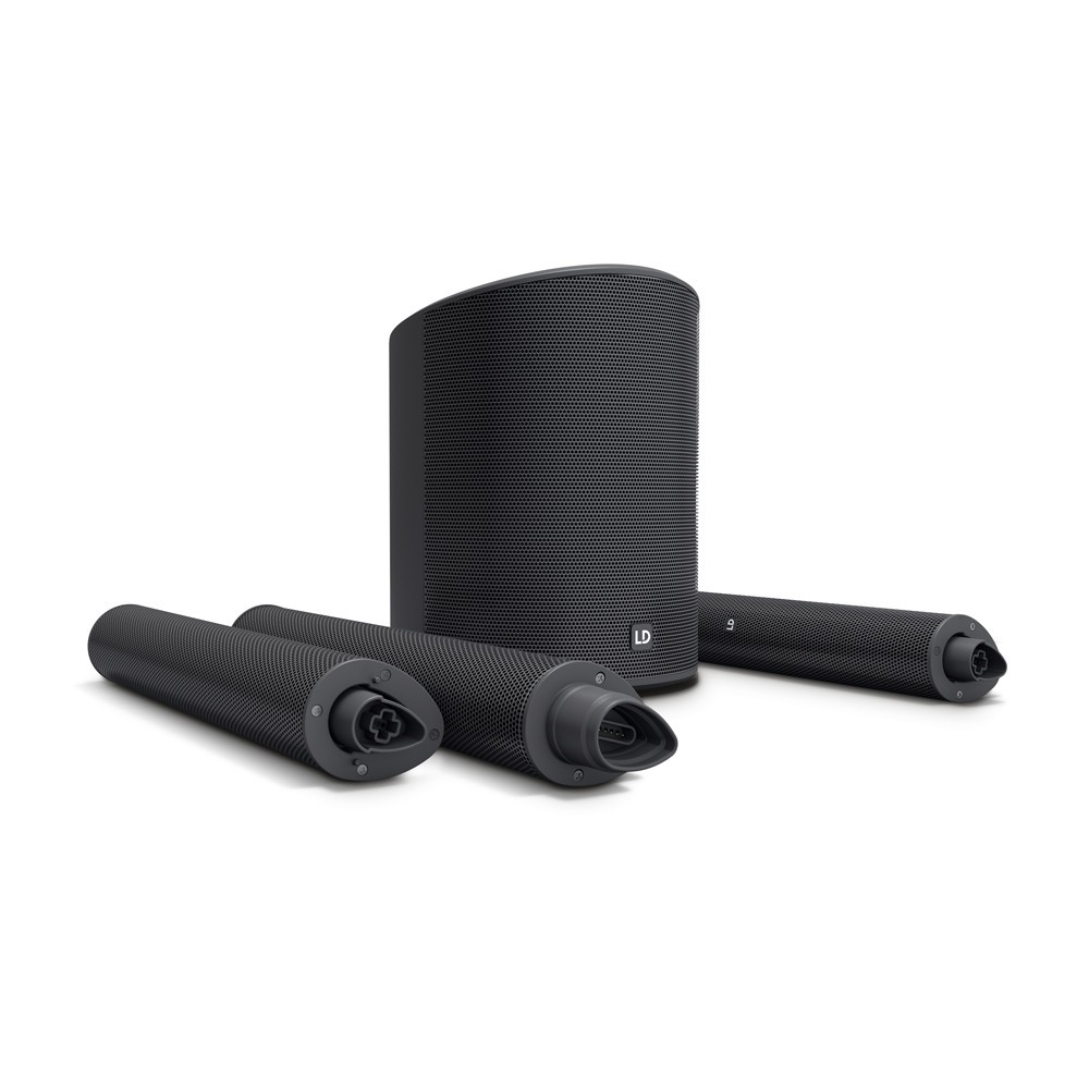 Sistema PA Pasivo de Instalacion de 4x3" 200W Negro LD Systems MAUI5GO100