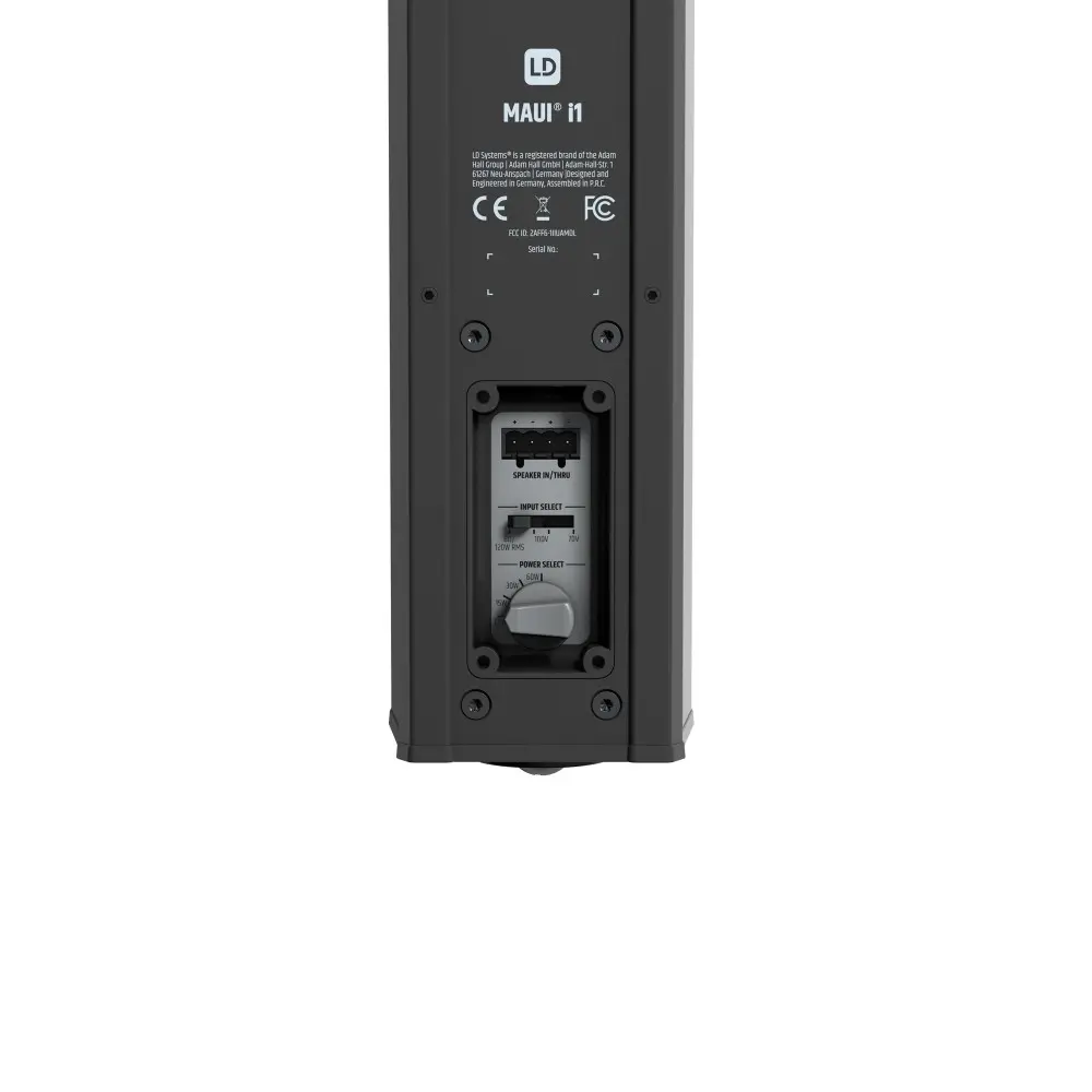 Bafle Pasivo de Instalacion de 9x3" 120W Negro PA LD Systems MAUII1