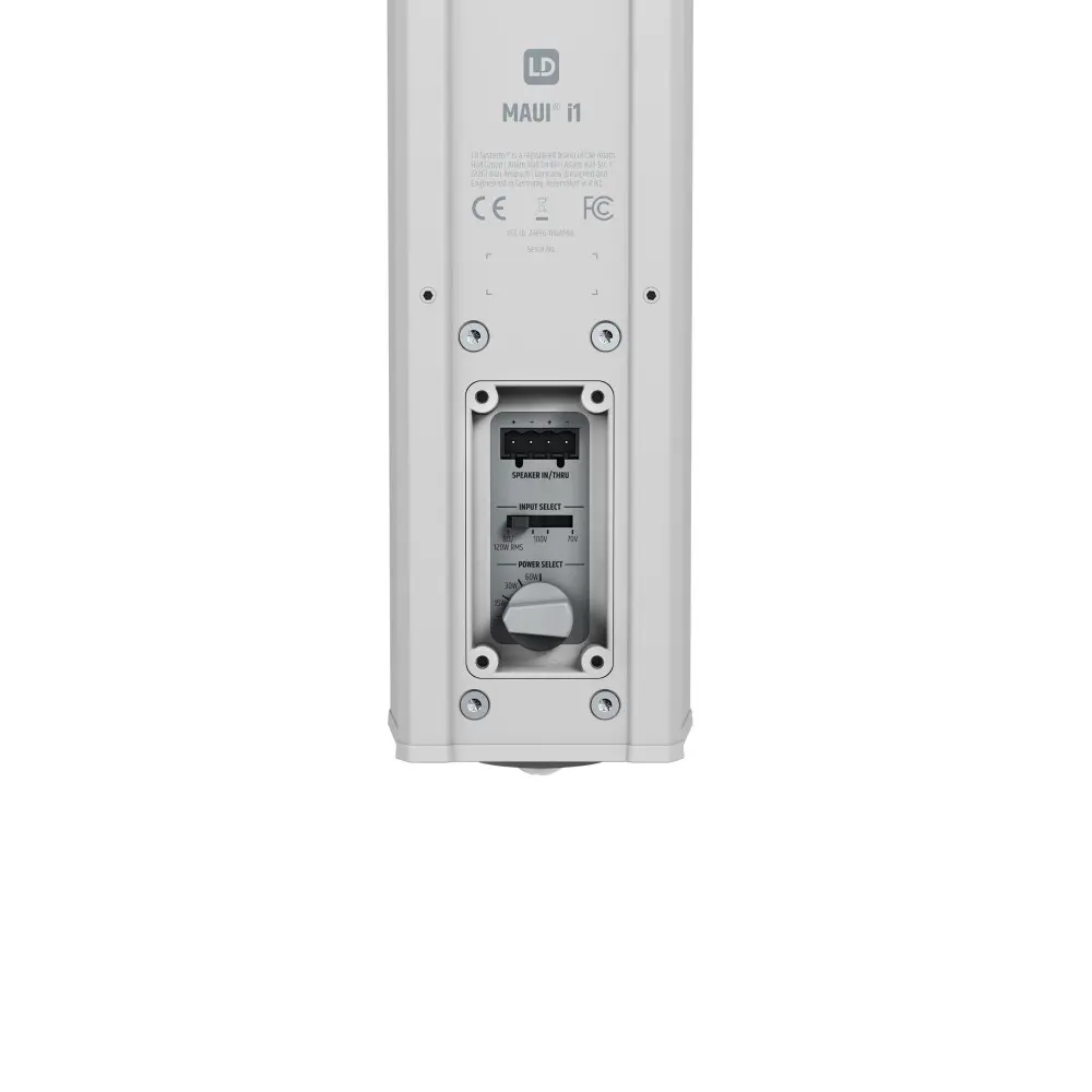 Bafle Pasivo de Instalacion de 9x3" 120W Blanco PA LD Systems MAUII1W