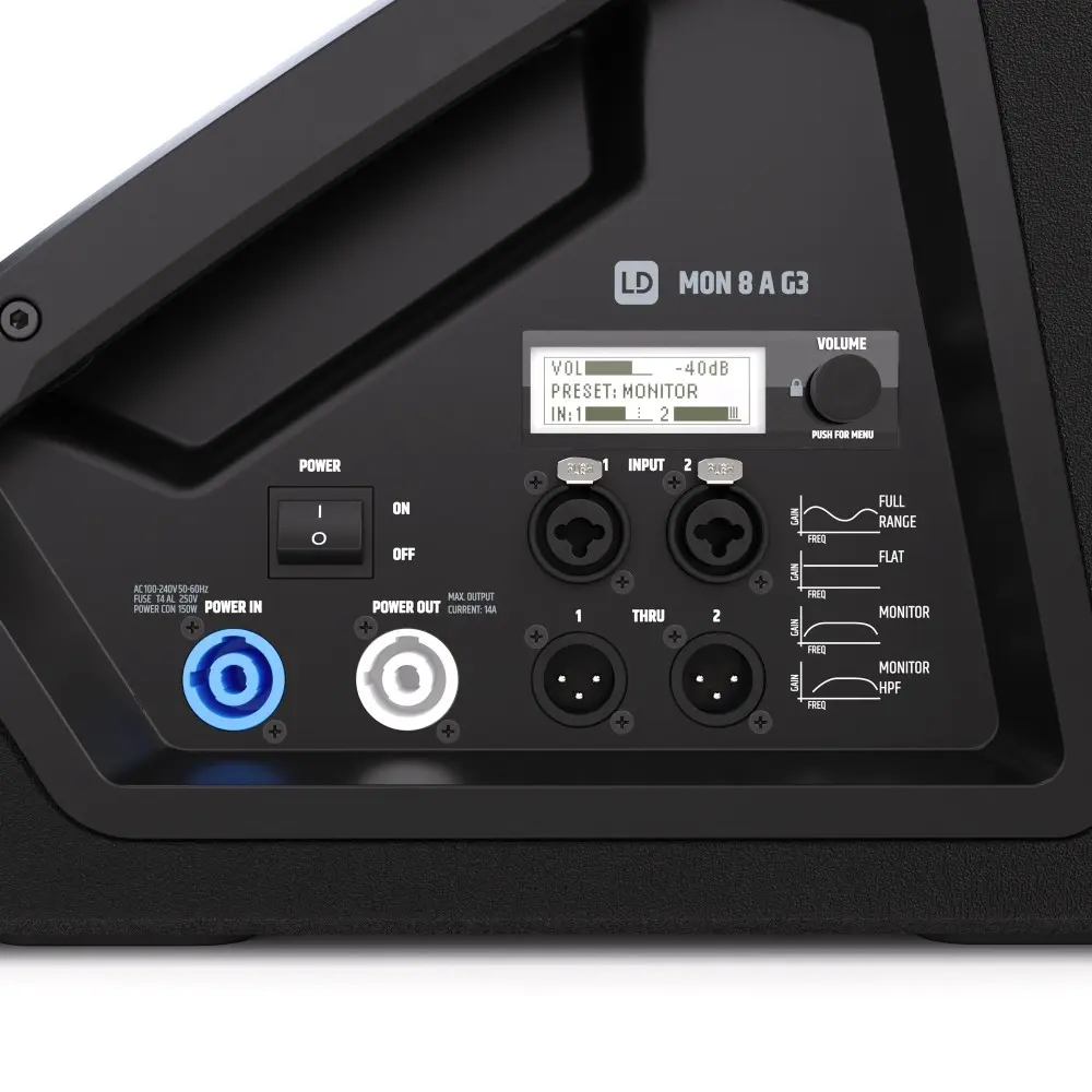 Bafle Activo Monitor de 8" LD Systems MON8AG3