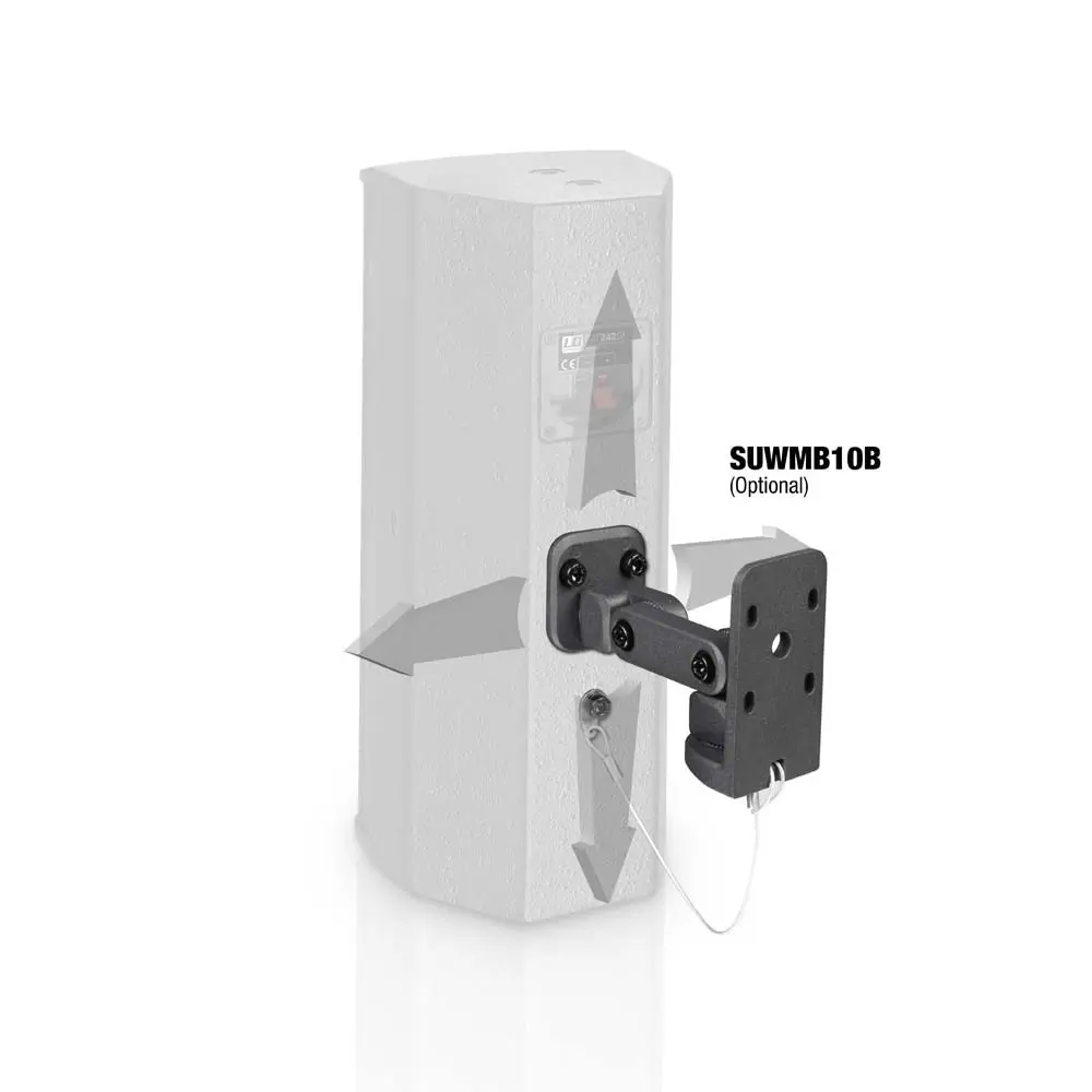 Bafle de Instalacion Pasivo de 4" Negro LD Systems SAT242G2