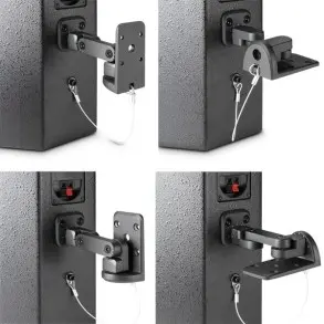 Bafle de Instalacion Pasivo de 4x4" Negro LD Systems SAT442G2
