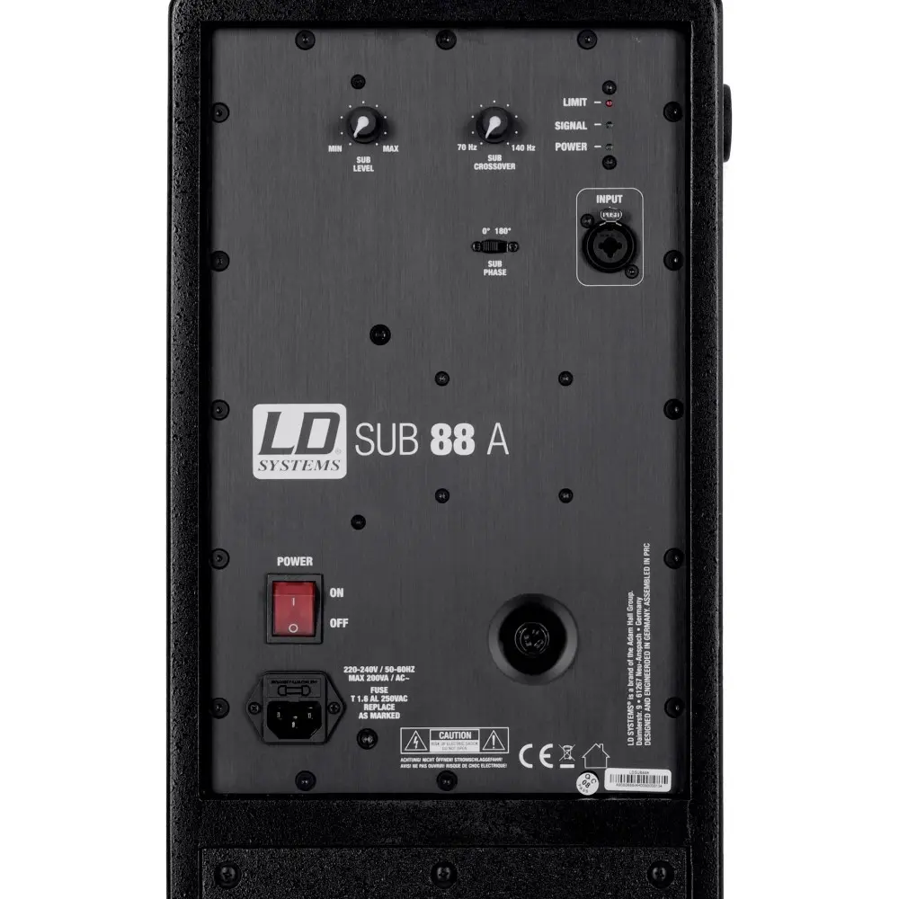Subwoofer Activo LD de 8" Systems SUB88A