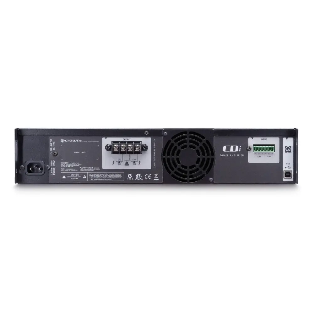 Potencia Multizona 1600W Crown CDi2000