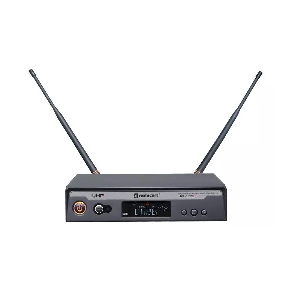 Sistema Inalambrico Microfono de Mano Relacart UR-222H