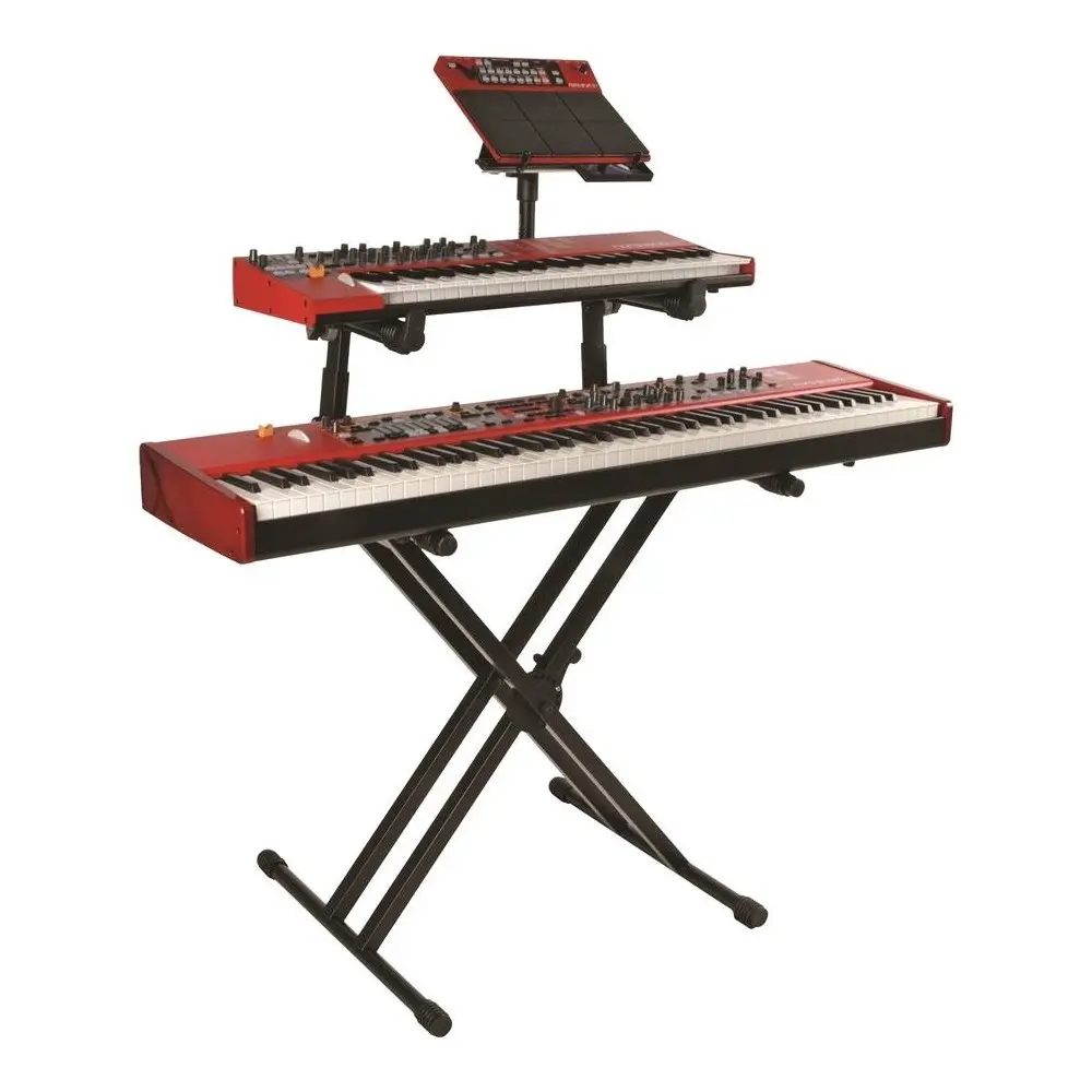 Soporte Teclado Doble Quik Lok QL/742