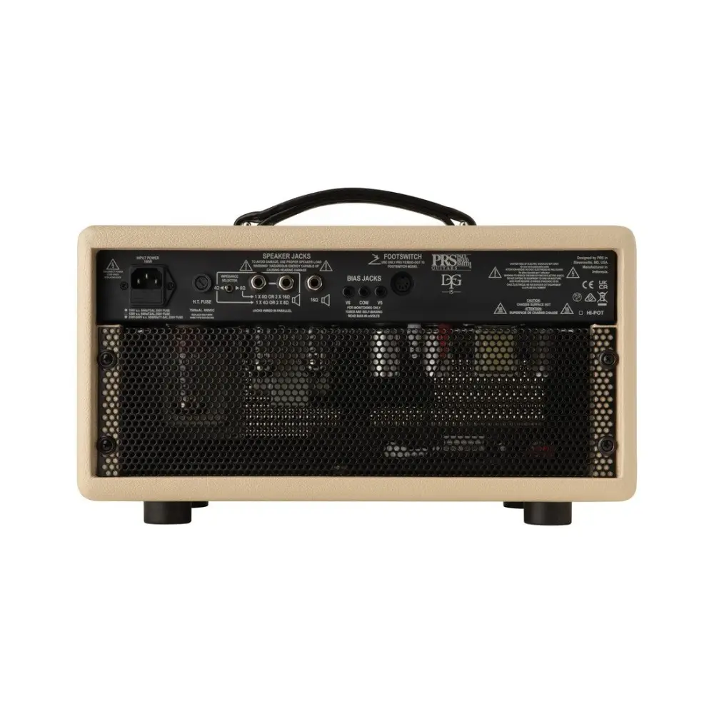 Cabezal Amplificador 15 Watts Valvular Prs AMDGHD_E7F8V BL