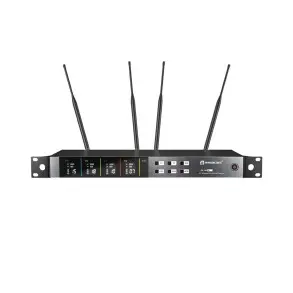 Sistema Inalambrico 4 Microfonos de Mano Relacart EZ MI4-H