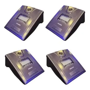 Sistema Cuadruple Microfono Inalambrico de Mano Ross FU-4000