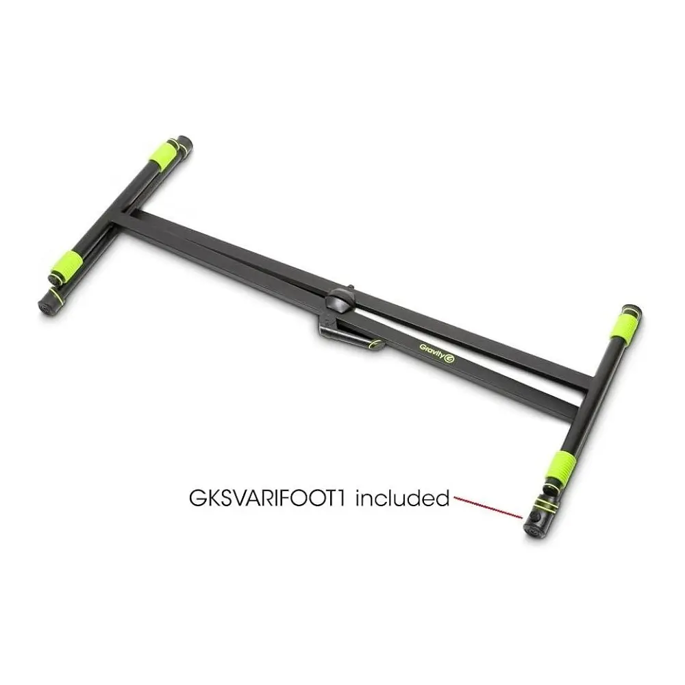 Soporte tijera para piano o teclado GravIty GKSX1 reforzado soporta 55kg