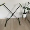 Soporte tijera para piano o teclado GravIty GKSX1 reforzado soporta 55kg