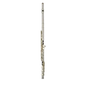 Flauta Traversa Lincoln Winds Deluxe Bb Plata en C con 16 Llaves y Estuche