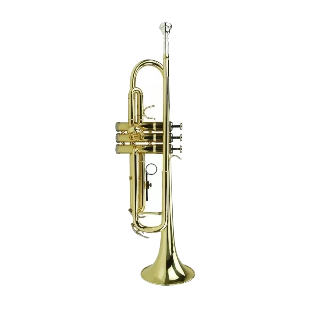 Trompeta Lincoln Modelo Lwtr1402 En Sib | Dorada Con Estuche