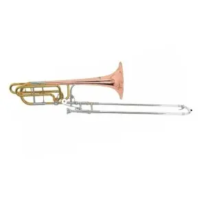 Trombon Bajo a Vara Deluxe Laqueado Con Estuche Knight JBSL-830