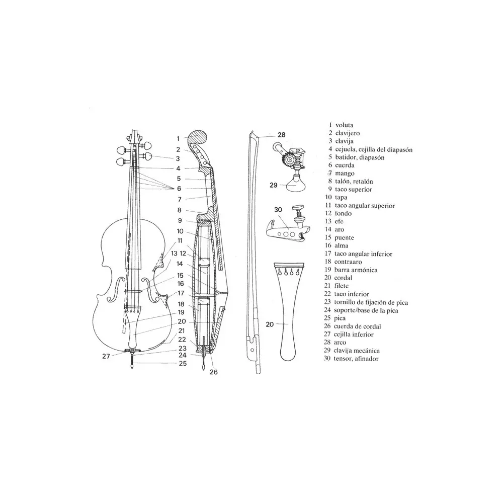 Cello 4/4 Stradella MC6012  Pino - Maple Macizo