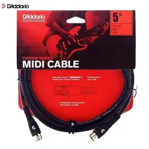 Cable MIDI 1,5 Mts Daddario PW-MD-05