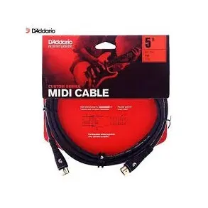 Cable MIDI 1,5 Mts Daddario PW-MD-05