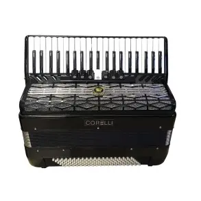 Acordeon a Piano Corelli 41 Teclas 120 Bajos Con Funda JH2008 BK
