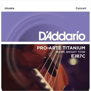Encordado Nylon Titanium Para Ukelele Concierto Daddario EJ87C