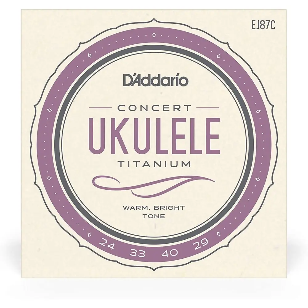 Encordado Nylon Titanium Para Ukelele Concierto Daddario EJ87C