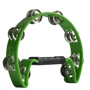Pandereta 8" Sonajas Knight JB900GR Verde