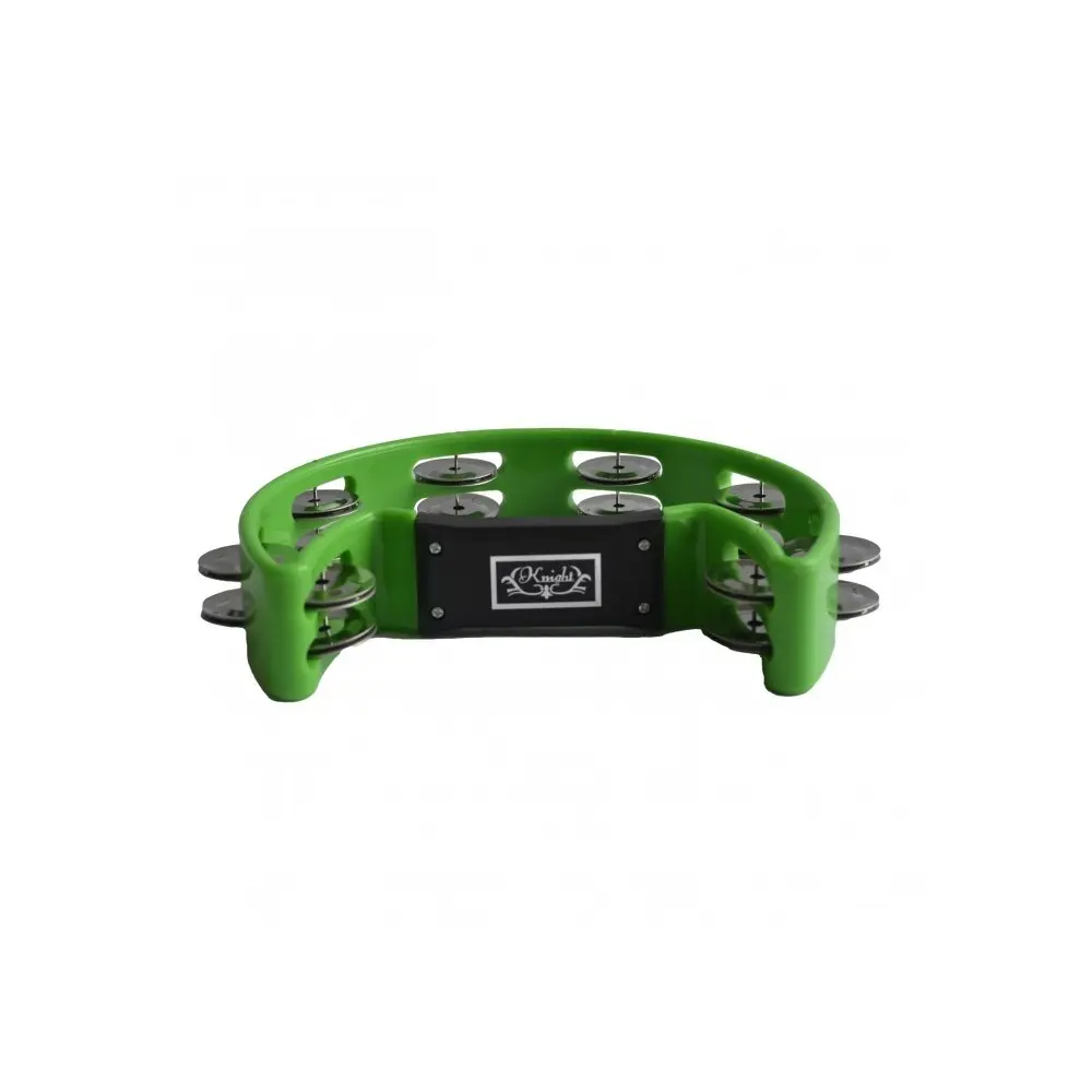 Pandereta 8" Sonajas Knight JB900GR Verde