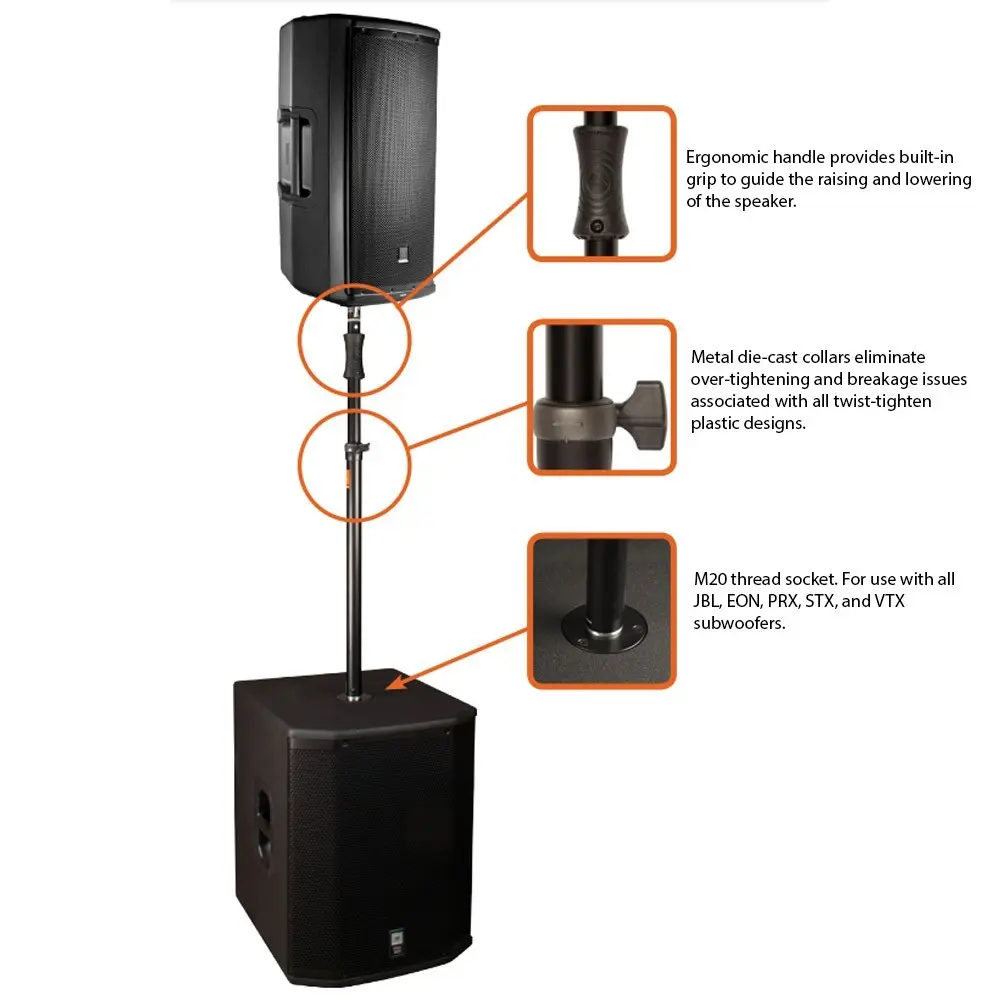 Soporte Bafle Pole Mount Jbl JBPOLE-GA
