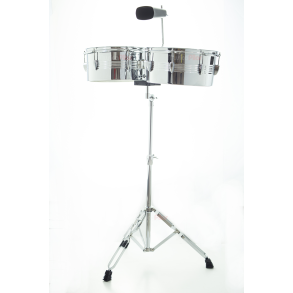 Timbaletas con Cencerro y Soporte Thunder JBTBS-1413