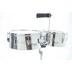 Timbaletas con Cencerro y Soporte Thunder JBTBS-1413