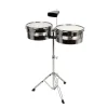Timbaletas con Cencerro y Soporte Thunder JBTBS-1413