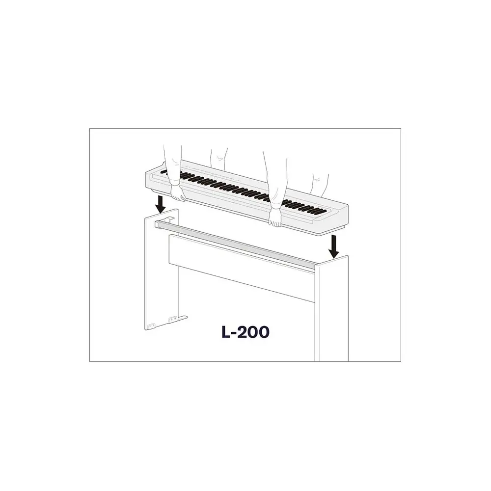 Soporte para Teclado Yamaha L200W