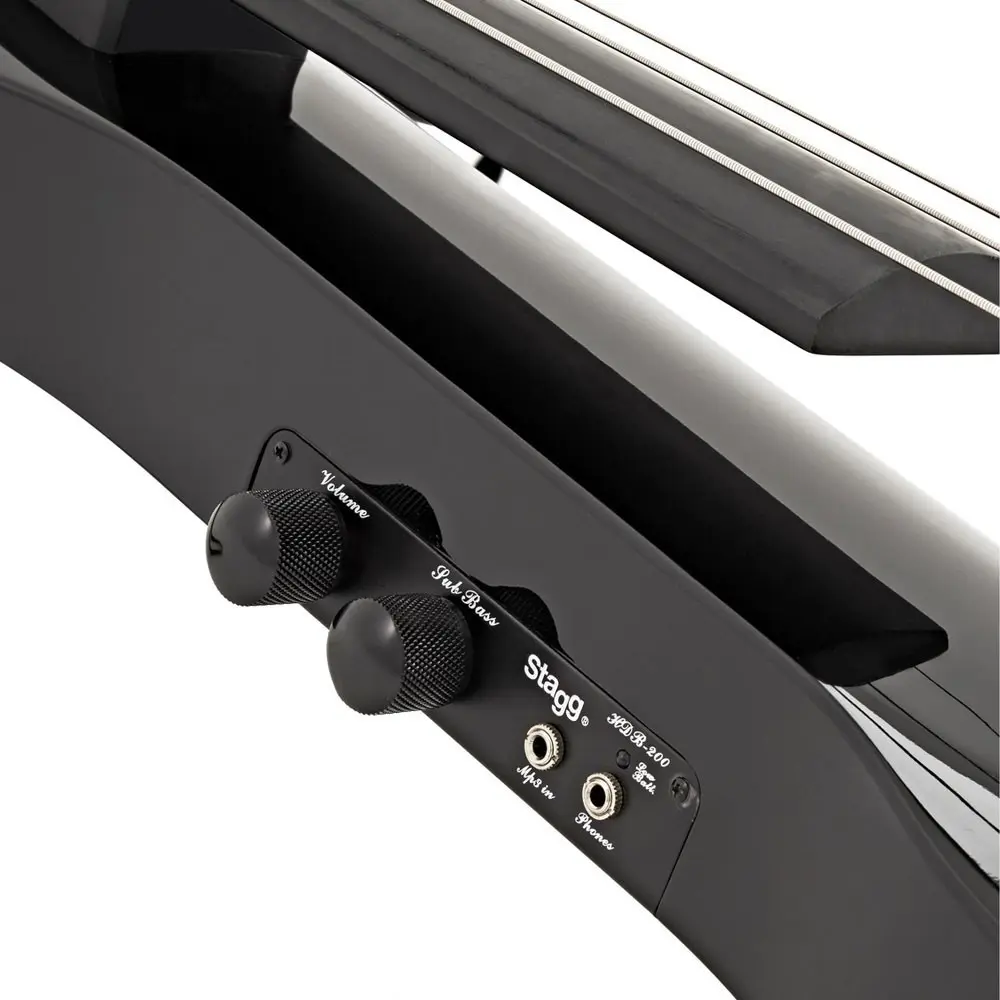 Cello 4/4 Electrico Stagg ECL44 Color Negro