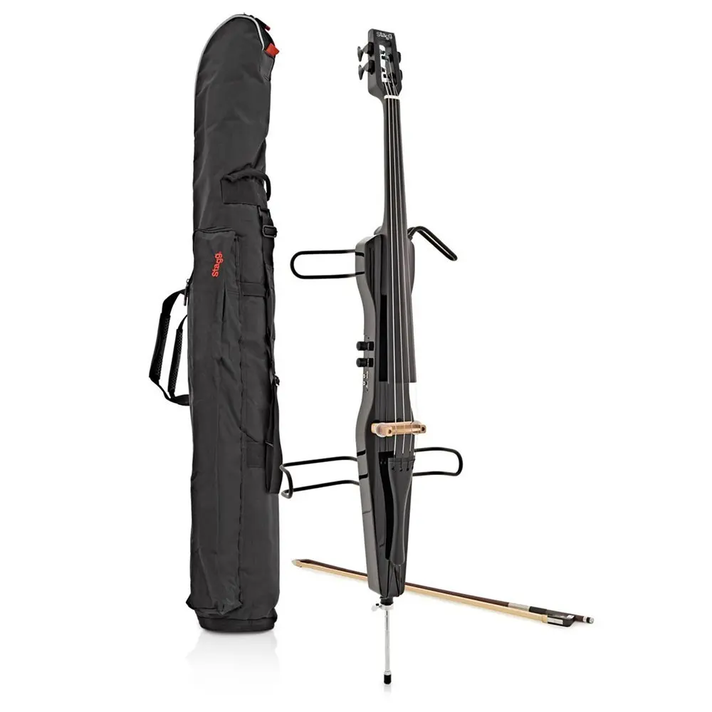Cello 4/4 Electrico Stagg ECL44 Color Negro