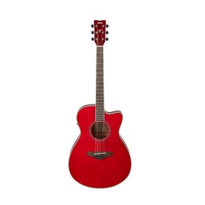Guitarra TransAcústica Yamaha Roja FSCTARR