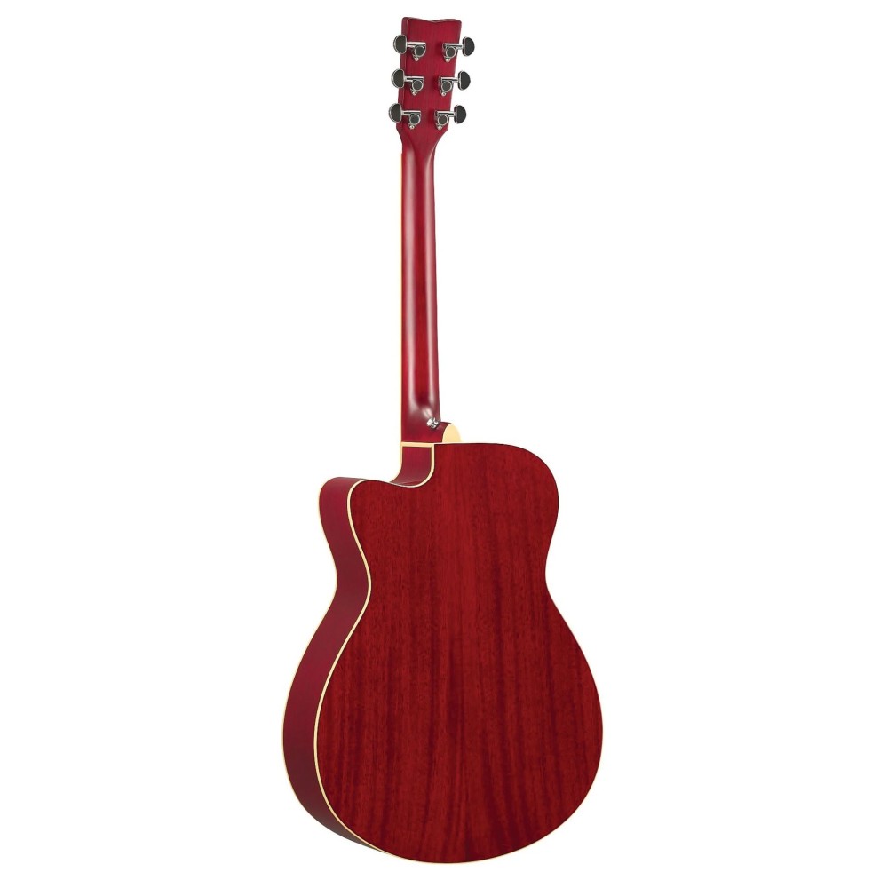 Guitarra TransAcústica Yamaha Roja FSCTARR