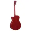 Guitarra TransAcústica Yamaha Roja FSCTARR