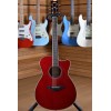 Guitarra TransAcústica Yamaha Roja FSCTARR
